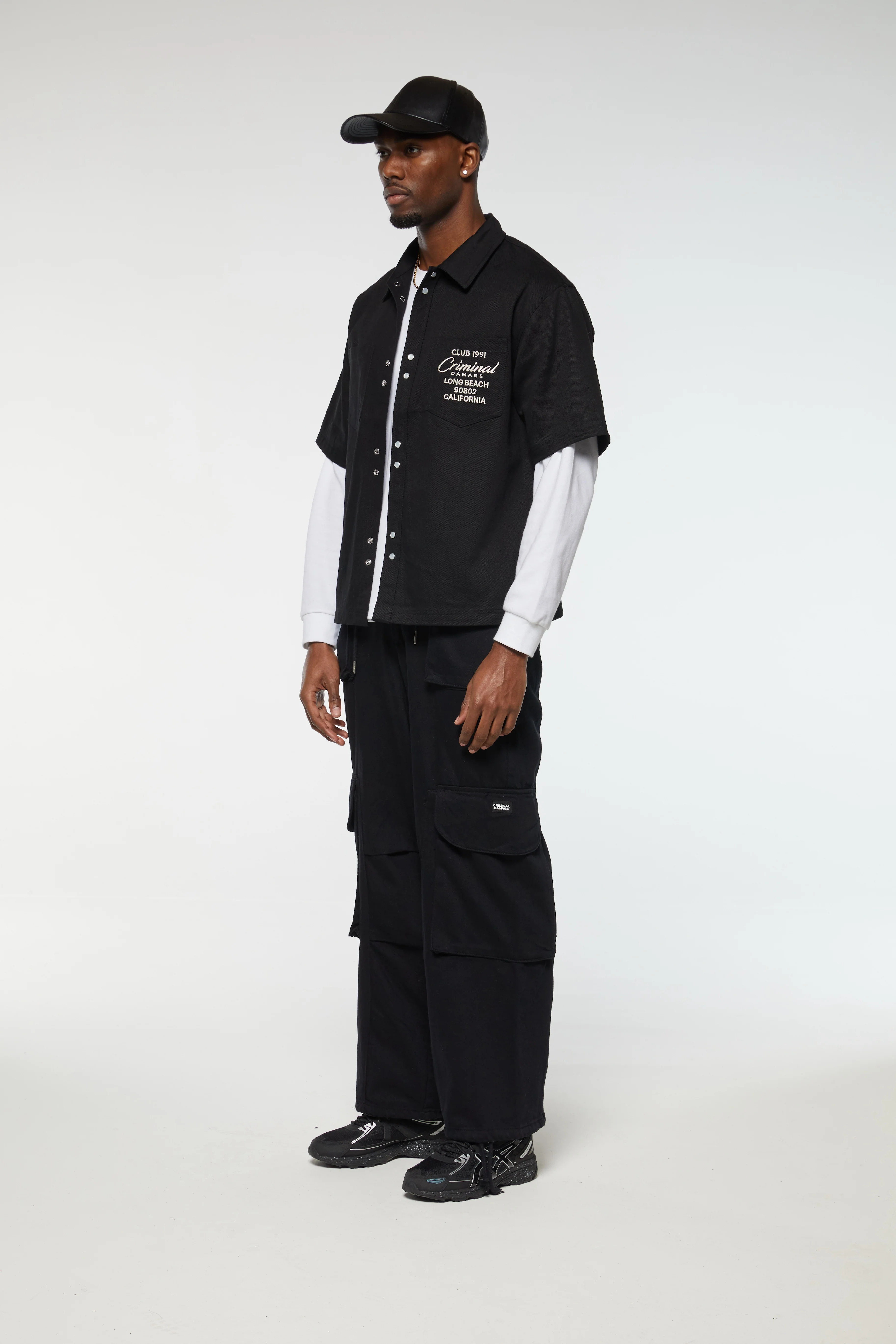 EMBROIDERED SHORT SLEEVED SHIRT - Image 4