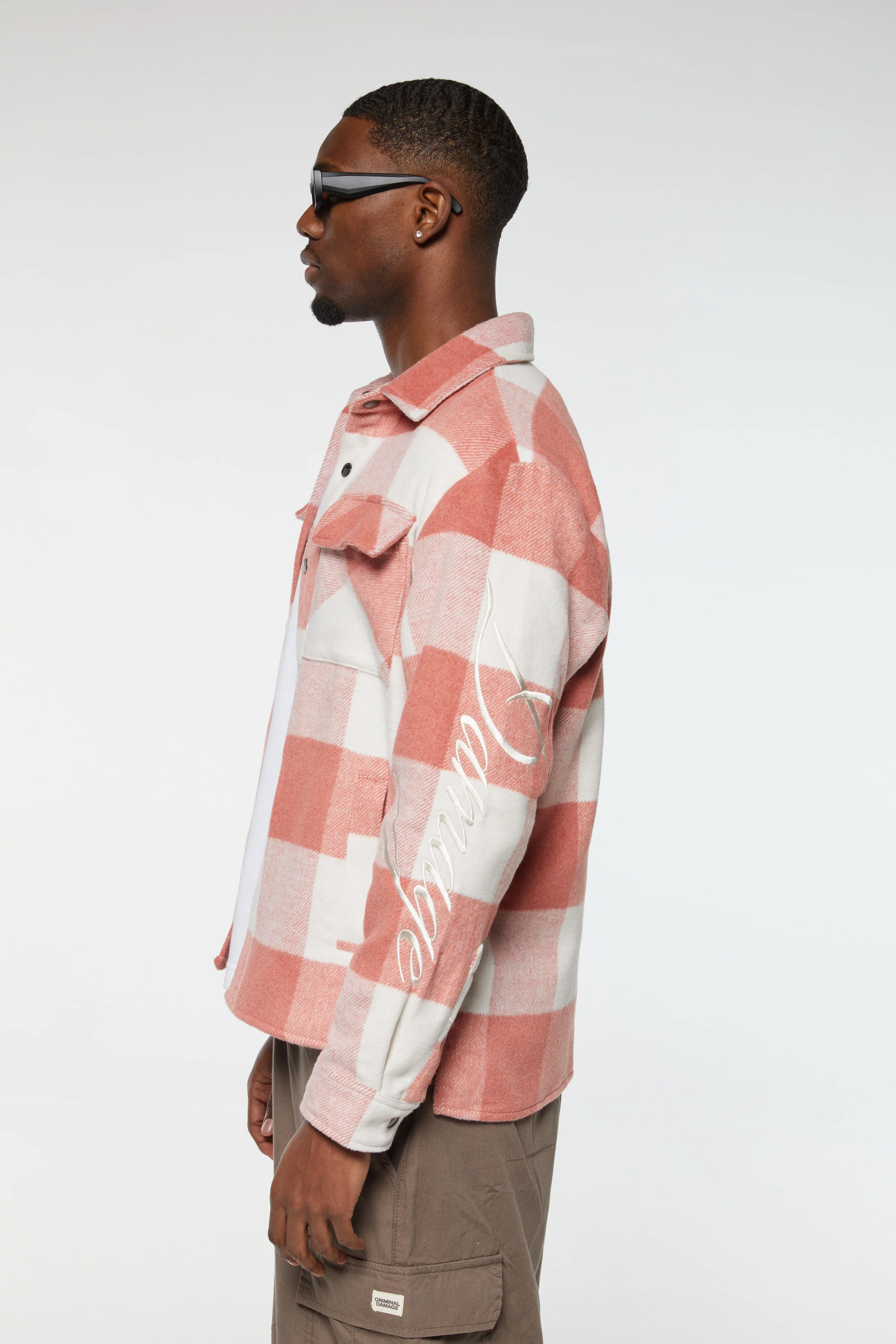 EMBROIDERED CHECK SHIRT - Image 3