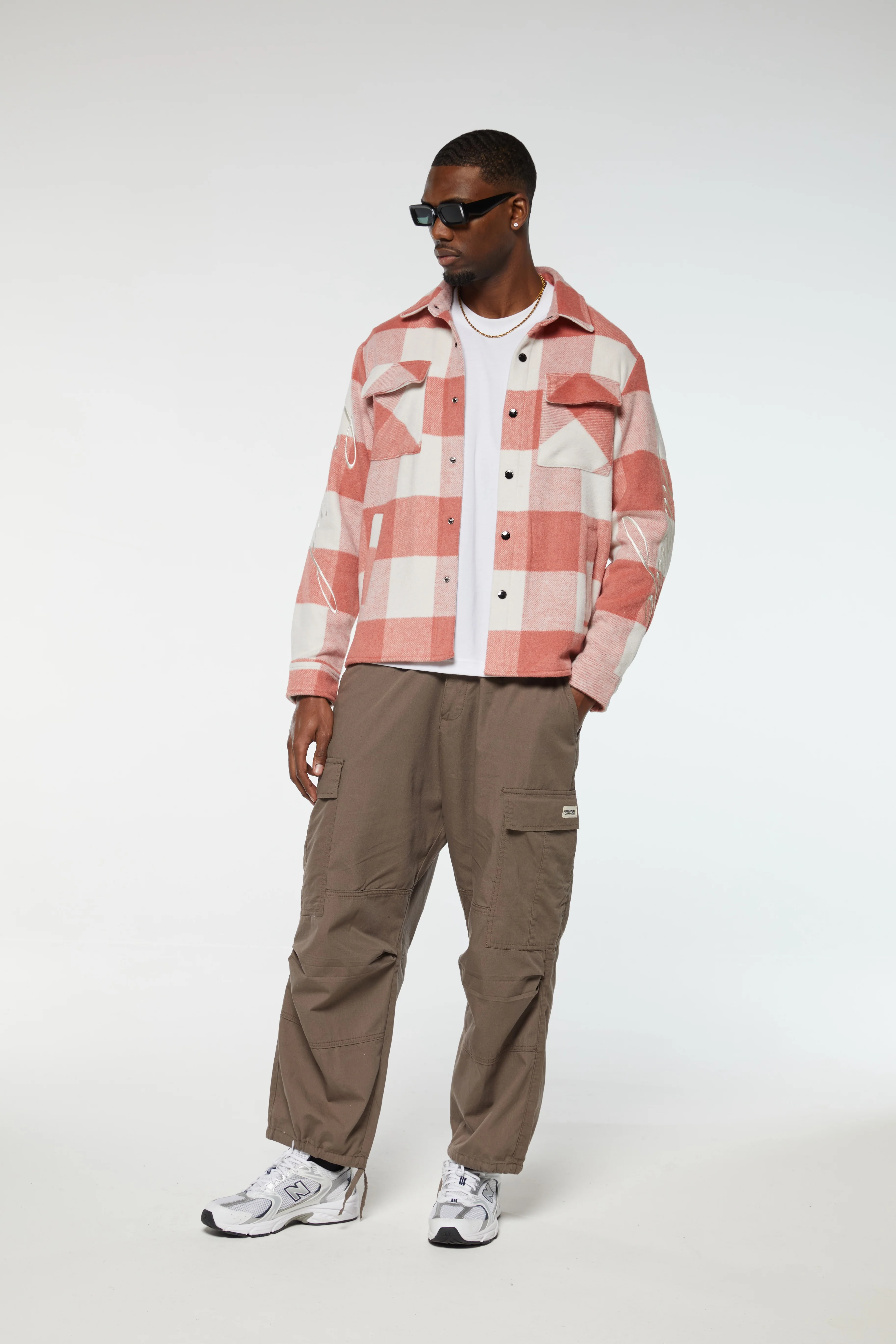 EMBROIDERED CHECK SHIRT - Image 5