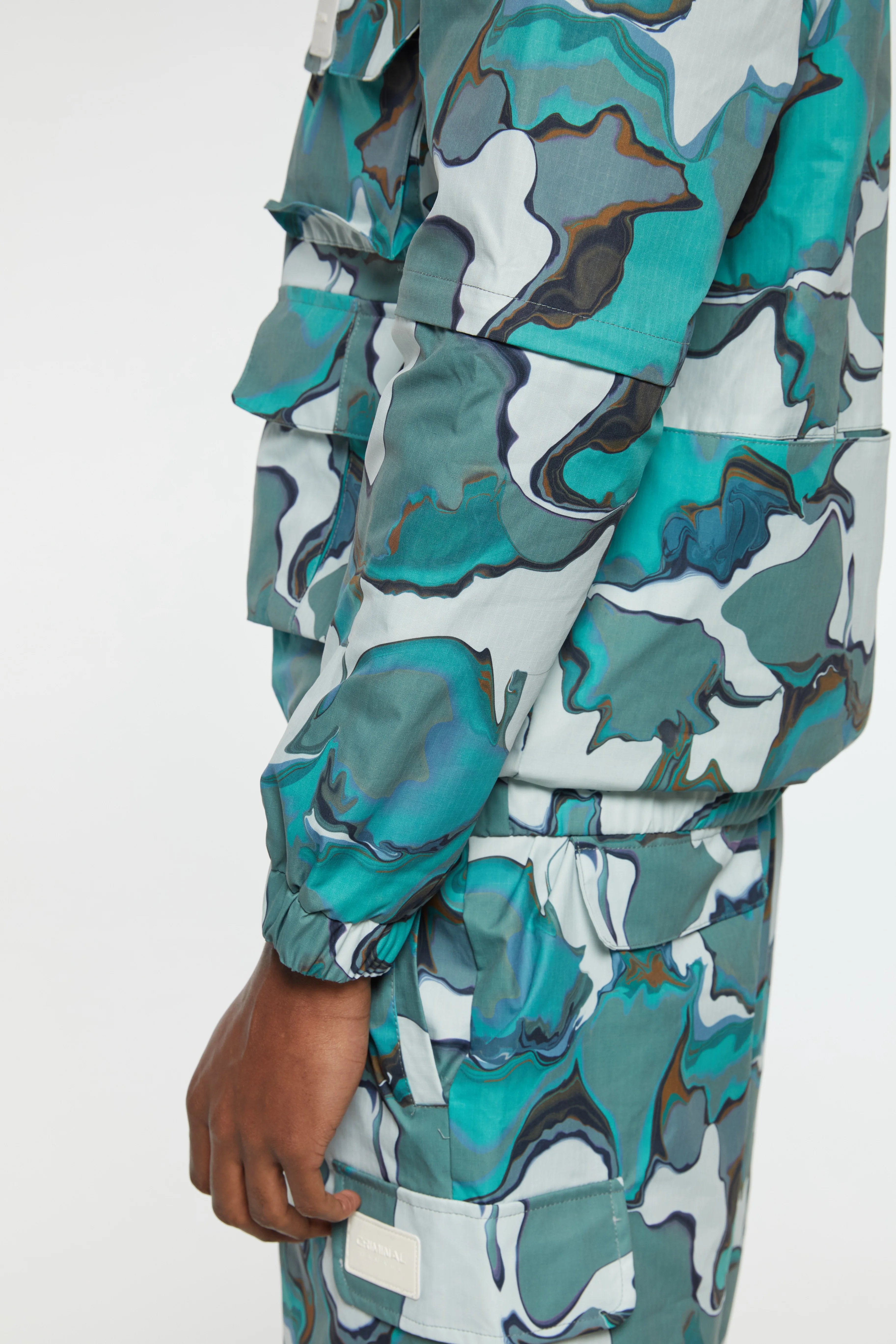 MARBLE POCKET HOODIE - Image 6