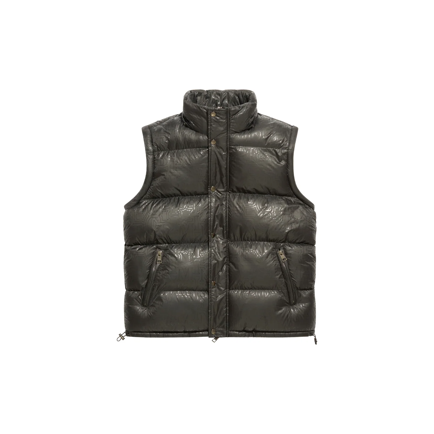 SILICON LOGO PRINT PUFFER JACKET - Image 5