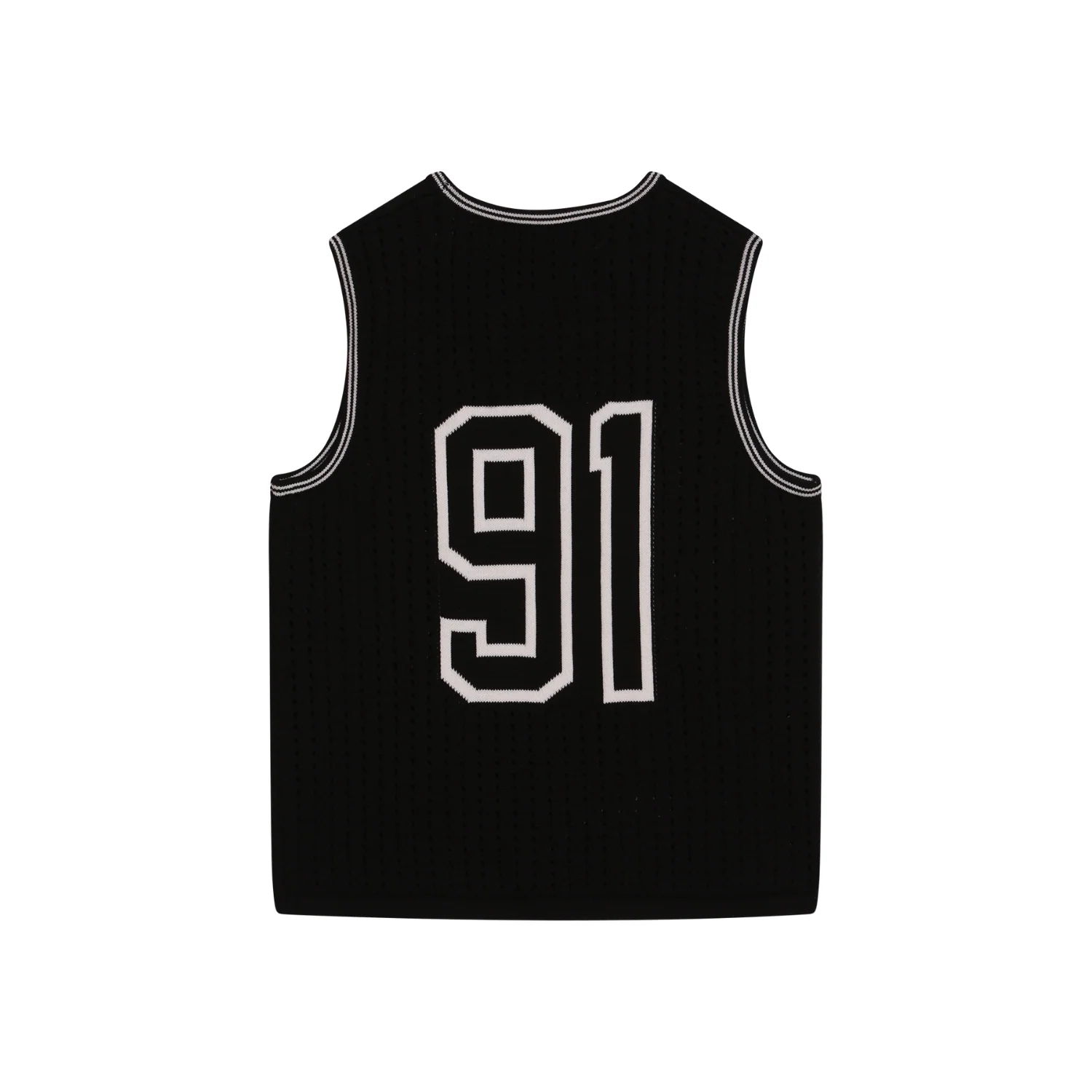 VARSITY CROCHET VEST - Image 3